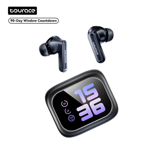 Intelligent Touch BT 5.4 TWS Earbuds HIFI Wireless Headphones ENC Noise Cancellation LED/Digital Display Wireless Earphone