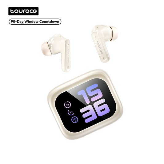 Intelligent Touch BT 5.4 TWS Earbuds HIFI Wireless Headphones ENC Noise Cancellation LED/Digital Display Wireless Earphone